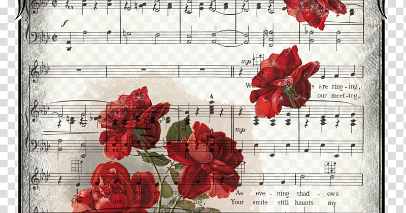 Sheet Music Paper Art Painting, sheet music transparent background PNG clipart