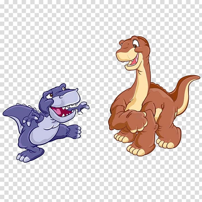 Chomper Ducky Dinosaur The Land Before Time YouTube, dinosaur transparent background PNG clipart