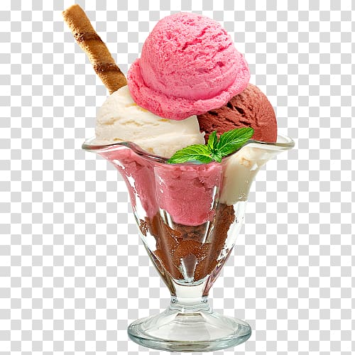 Ice Cream Cones Chocolate ice cream Sundae, ice cream transparent ...