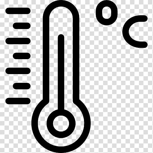 Degree symbol Celsius Temperature Thermometer, symbol transparent background PNG clipart