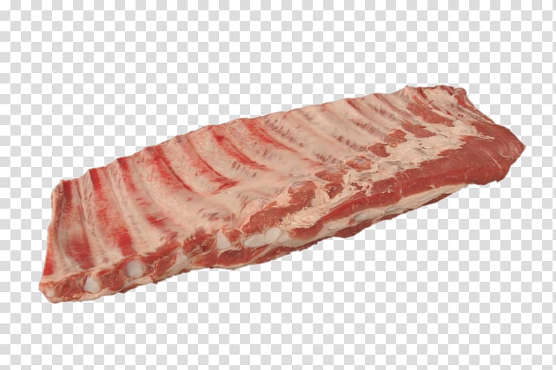 Spare ribs Domestic pig Pork ribs Meat, PORK RIB transparent background PNG clipart