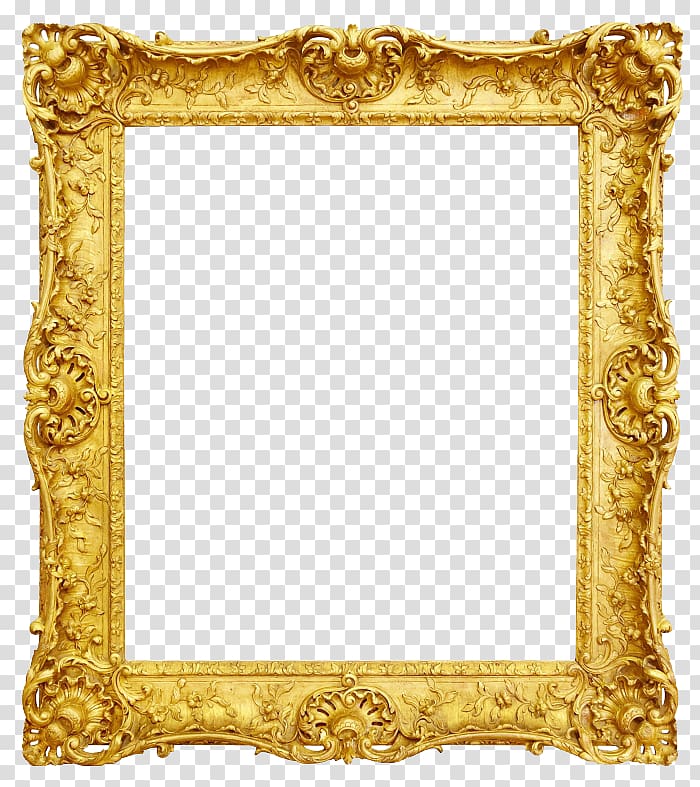 gold frame clip art