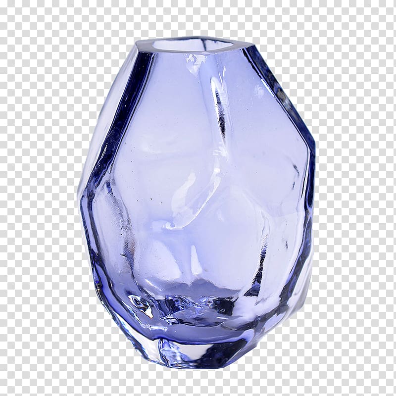 Glass Vase Purple, Purple glass vase transparent background PNG clipart