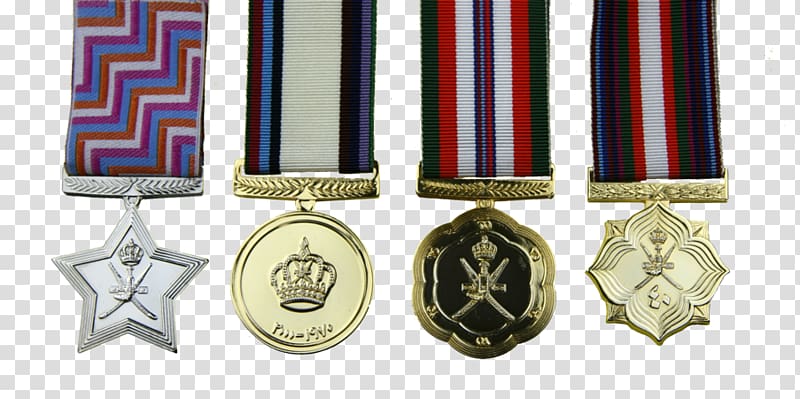 Gold medal Oman Military awards and decorations Orders, decorations, and medals of the United Kingdom, decoration medal transparent background PNG clipart