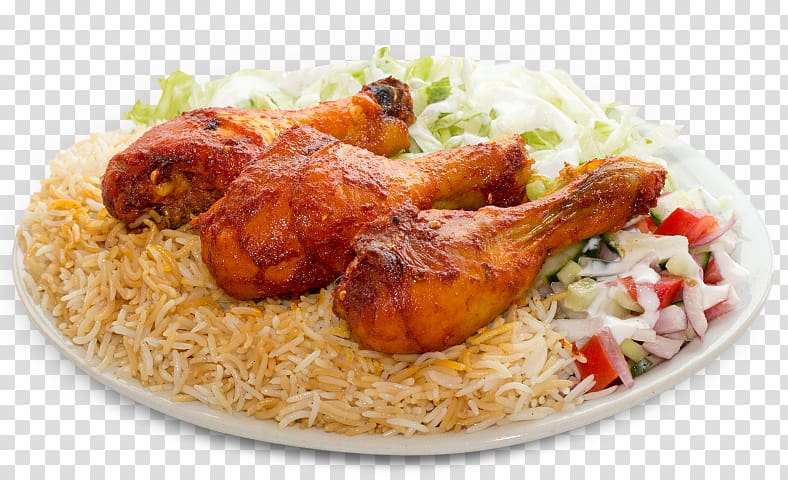 Kabsa Tandoori chicken Fried chicken Kebab Pakistani cuisine, rice sack transparent background PNG clipart