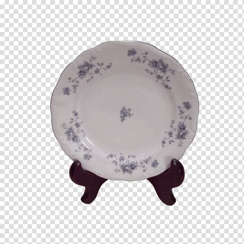 Plate Charger Porcelain Ceramic Blue and white pottery, Plate transparent background PNG clipart
