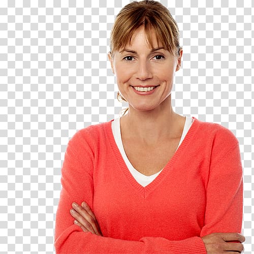 Middle age, Mature Woman transparent background PNG clipart