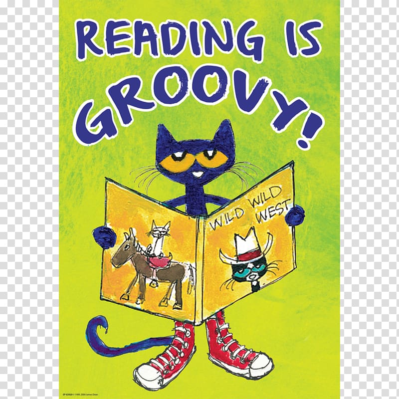 Pete the Cat and His Magic Sunglasses Poster Teacher, Cat transparent background PNG clipart