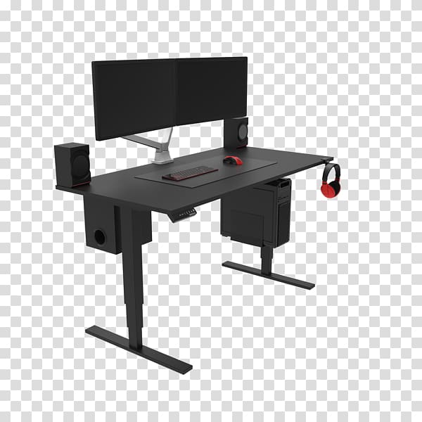 Standing desk Table Sit-stand desk Aftershock PC, table transparent background PNG clipart