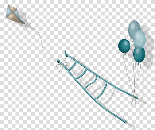 Germany Cartoon Drawing Balloon Animation, Cartoon green balloon kite ladder transparent background PNG clipart