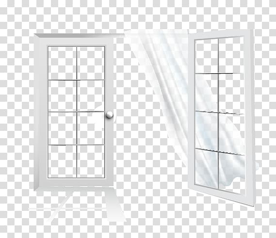 Window Architecture Shelf Daylighting Black and white, windows transparent background PNG clipart