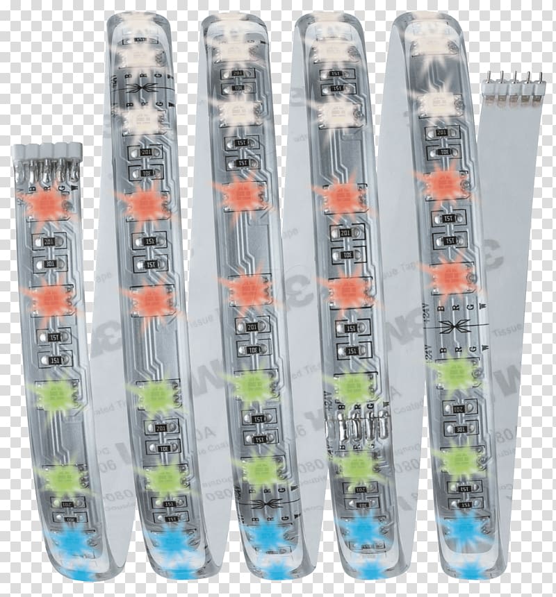 LED strip light RGB color model Light-emitting diode White, light transparent background PNG clipart