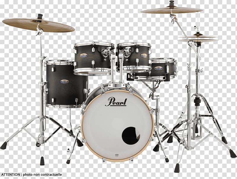 Pearl Reference Pure Pearl Drums Pearl Decade Maple, Drums transparent ...