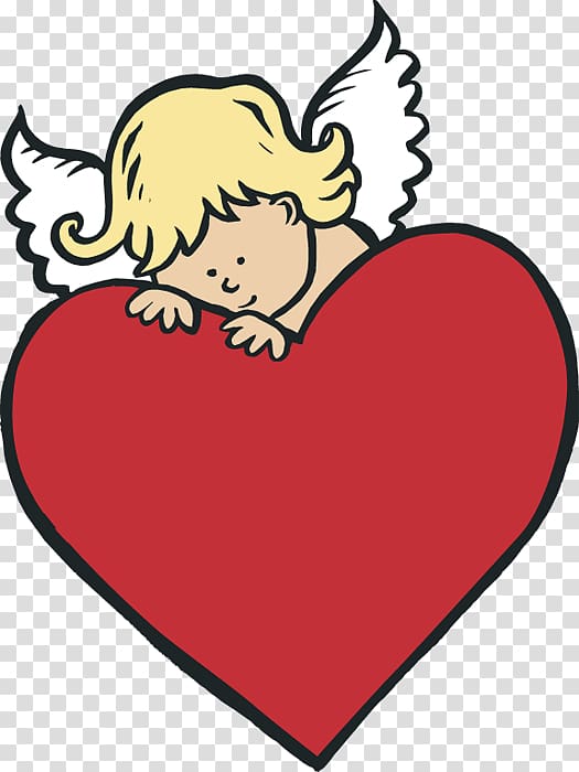 Cupid Heart Valentines Day , Sad Cupid transparent background PNG clipart