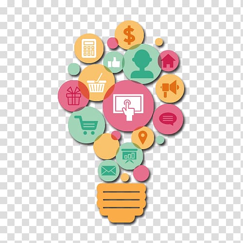 assorted item icon illustration, Digital marketing Marketing strategy Advertising Niche market, digital marketing transparent background PNG clipart