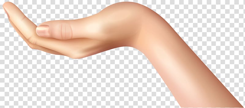 Thumb Woman Holding hands , hand gesture transparent background PNG clipart