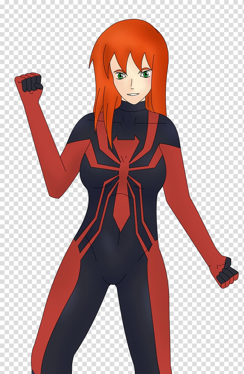 Mary Jane Watson Felicia Hardy Spider-Man Spider-Woman (Jessica Drew) Venom, spider woman transparent background PNG clipart