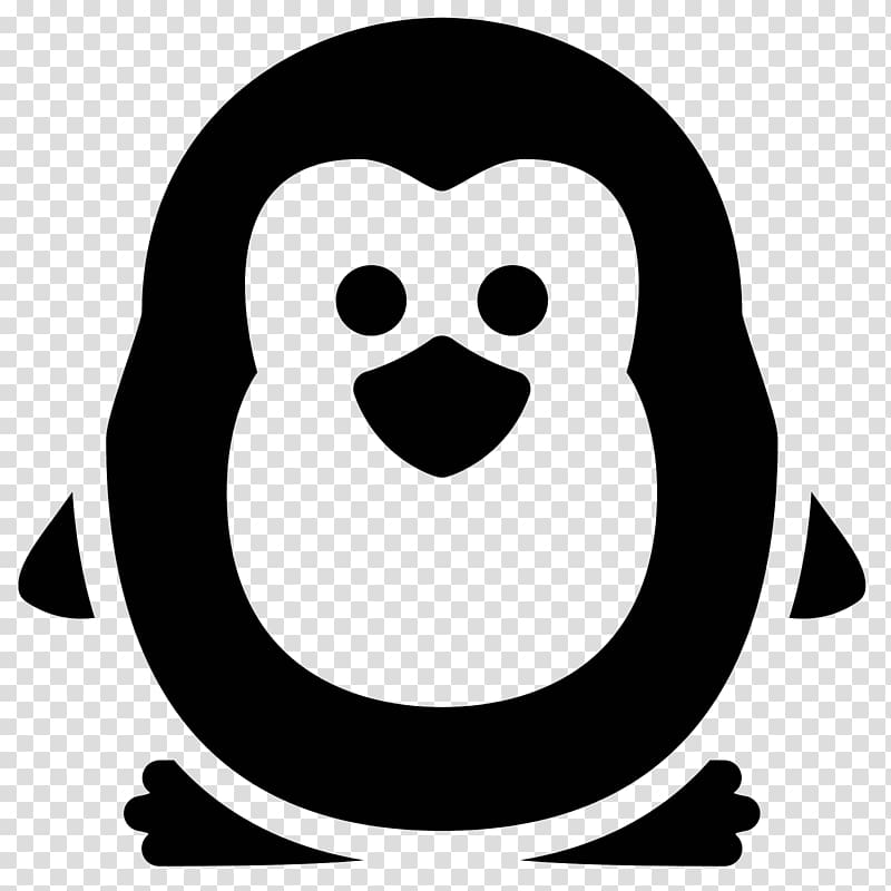 Computer Icons Black & White , pingouin transparent background PNG clipart