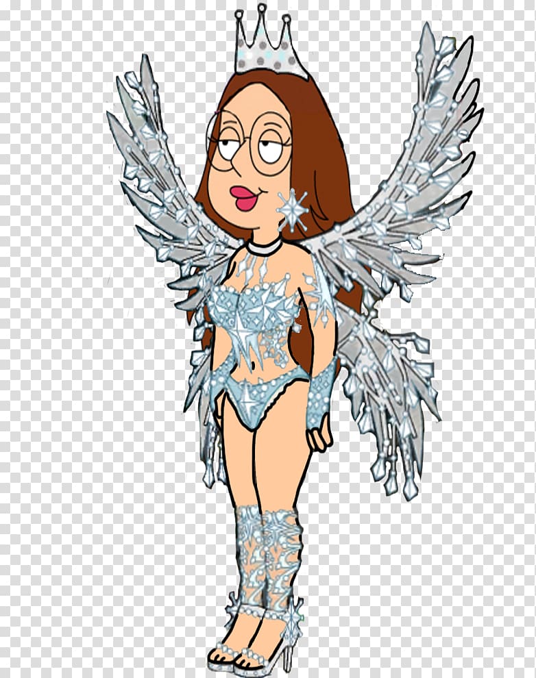Snow angel Meg Griffin Art Fairy, angel transparent background PNG clipart