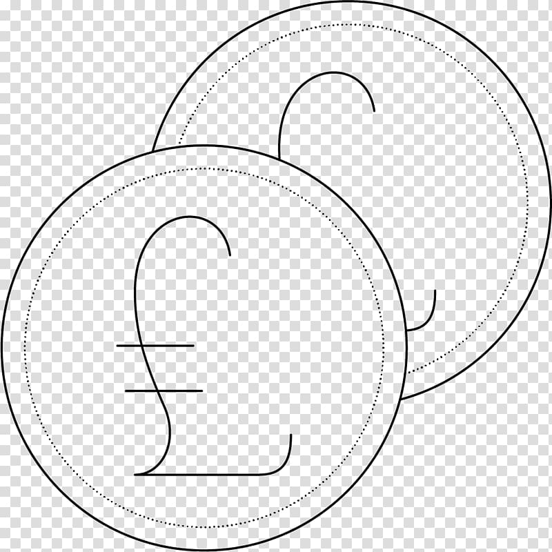 Gold coin Pound sterling Icon, Pound coin transparent background PNG clipart