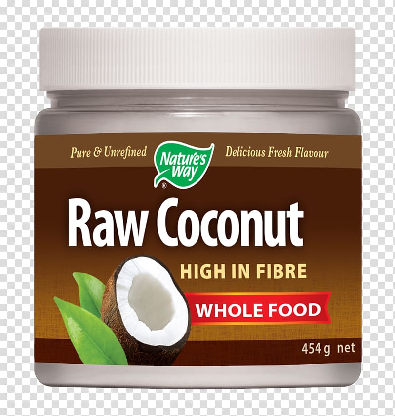 Raw foodism Organic food Coconut oil Trans fat, fresh coconut transparent background PNG clipart