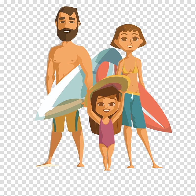 Family, A man surfing transparent background PNG clipart