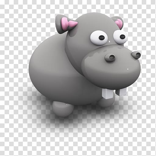 grey hippopotamus illustration, snout technology nose, HippoPorcelain transparent background PNG clipart