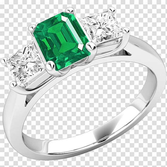 Emerald Diamond cut Ring Diamond cut, emerald transparent background PNG clipart