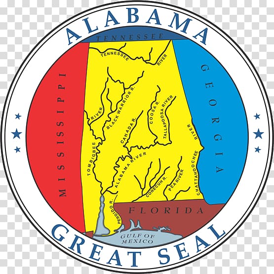 Seal of Alabama Great Seal of the United States , Waterways transparent background PNG clipart