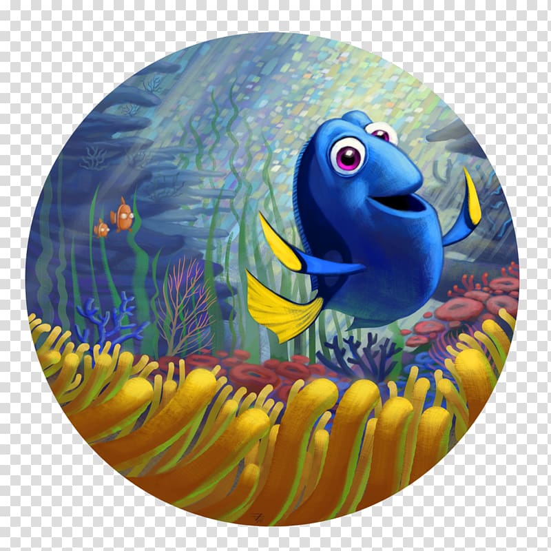 Finding Nemo Palette surgeonfish Drawing YouTube Art, amphibian transparent background PNG clipart