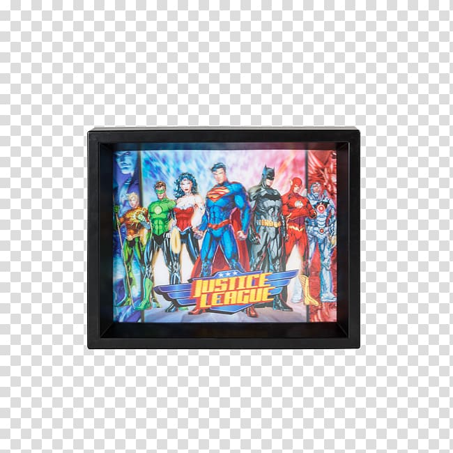 Justice League Display device Wall decal Mural 0, shadow box transparent background PNG clipart