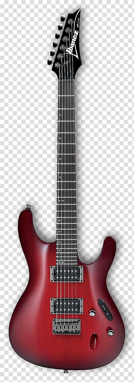 Ibanez S Series S521 Electric guitar Sunburst, electric guitar transparent background PNG clipart