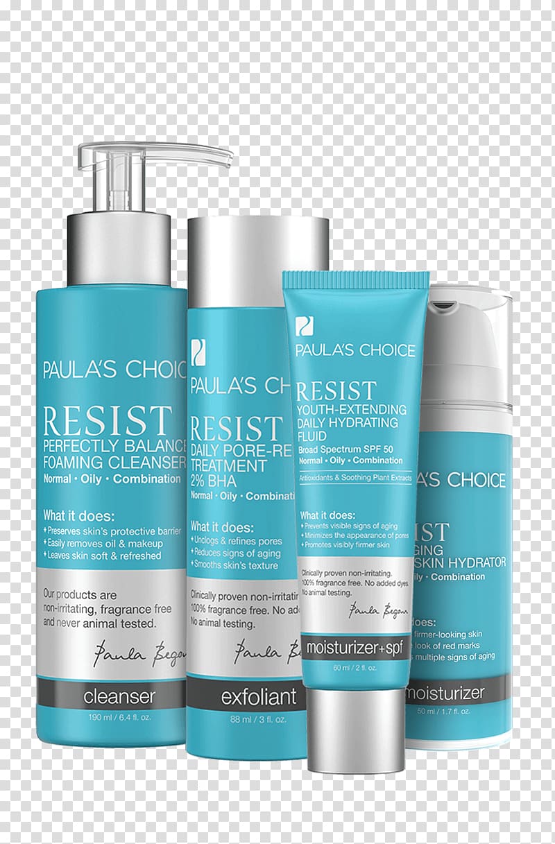 Paula\'s Choice RESIST Daily Pore-Refining Treatment with 2% BHA Skin care Paula\'s Choice CLINICAL 1% Retinol Treatment Paula\'s Choice SKIN PERFECTING 2% BHA Liquid, greasy transparent background PNG clipart