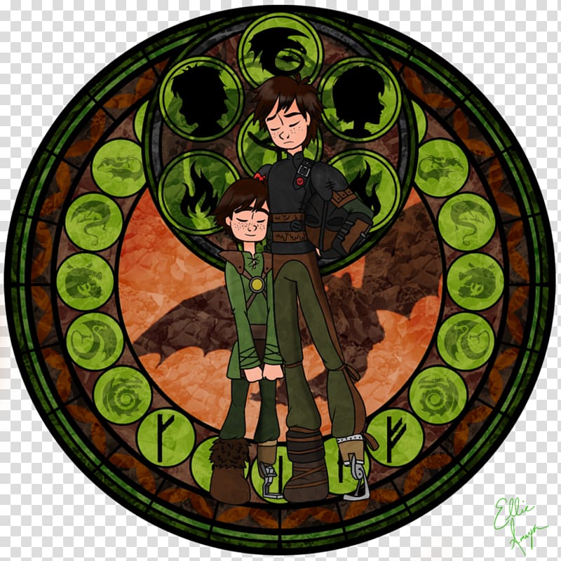 Stained glass Hiccup Cartoon, Hiccup transparent background PNG clipart