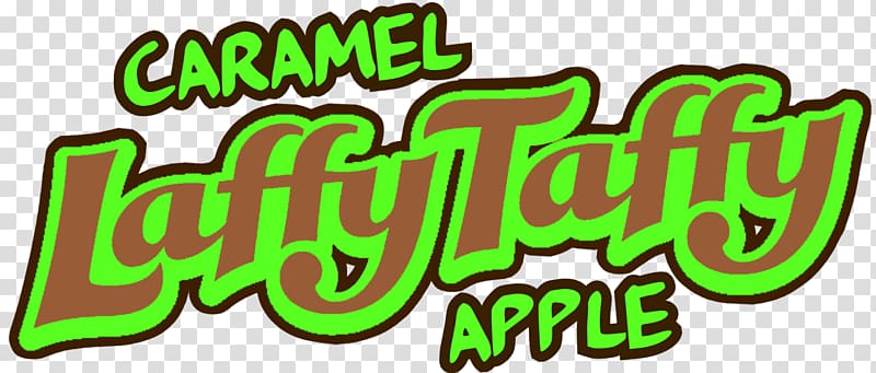 Laffy Taffy Caramel apple The Willy Wonka Candy Company, candy transparent background PNG clipart