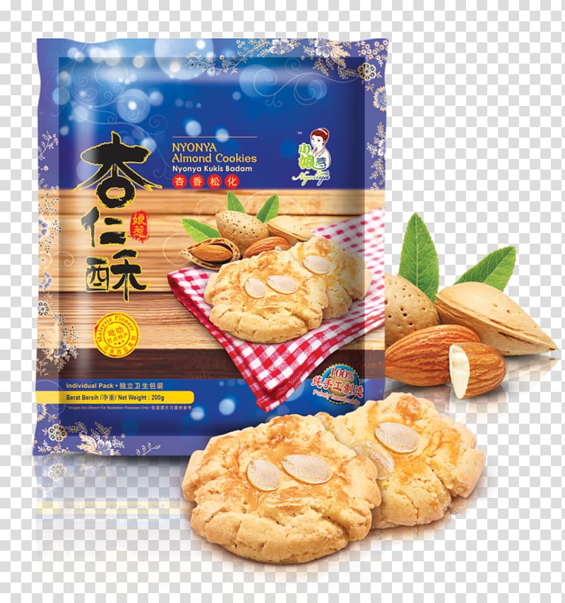 Ritz Crackers Biscuits Almond biscuit Junk food Peranakan, Almond Biscuit transparent background PNG clipart