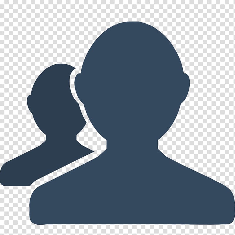 two person logo, human behavior silhouette neck sitting communication, Profile group transparent background PNG clipart