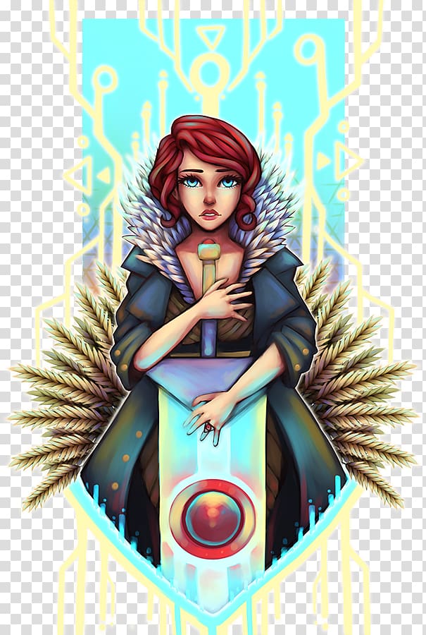 Transistor Video game Poster, design transparent background PNG clipart