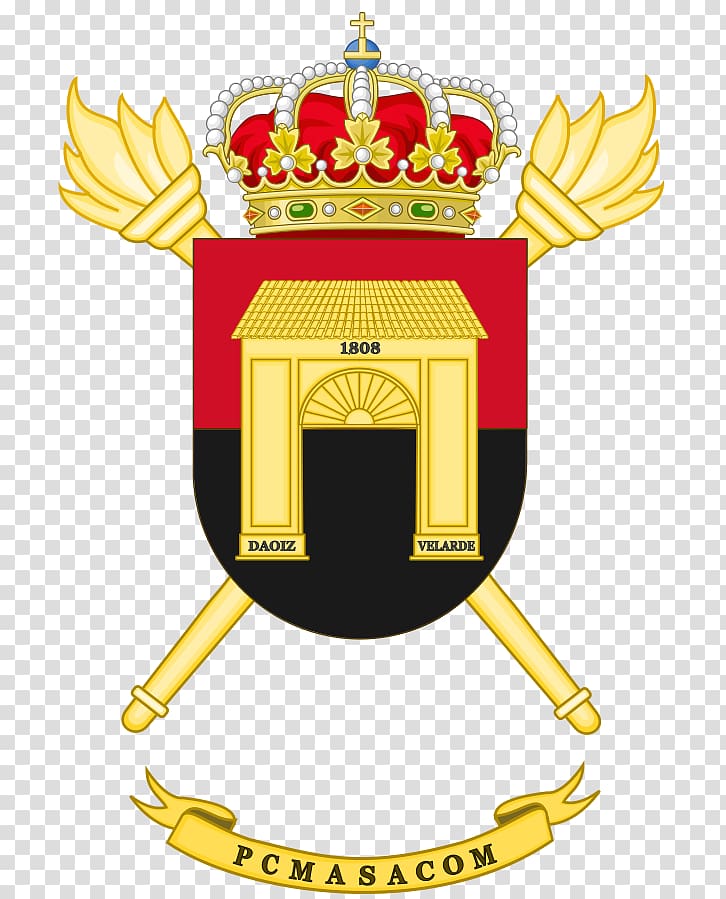 Coat of arms of Spain Spanish Army Crest, transparent background PNG clipart