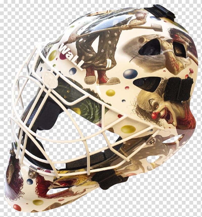 Goaltender mask Floorball Fat Pipe UNIHOC, kid sport transparent background PNG clipart