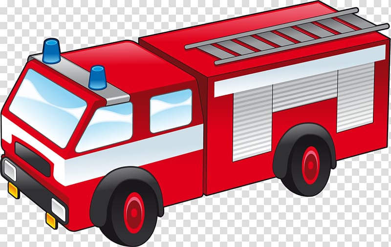 Car Emergency vehicle Fire engine, Fire rescue fire engine transparent background PNG clipart
