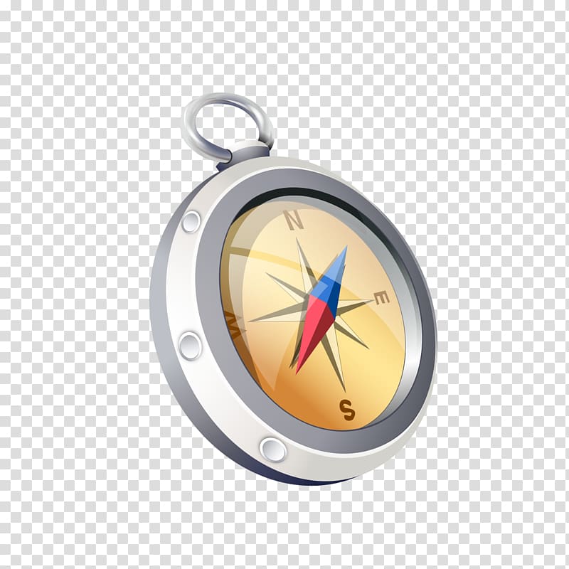 Compass Cartoon Navigation, Cartoon compass transparent background PNG clipart