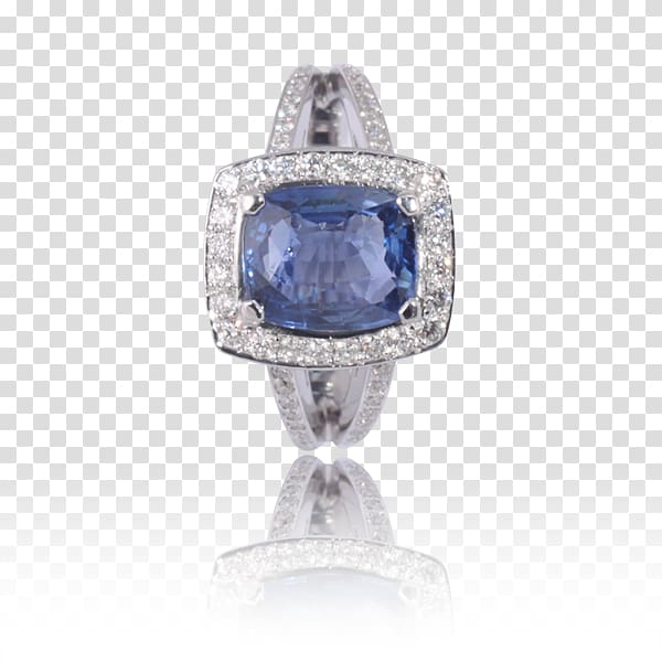 Sapphire Silver Cobalt blue Body Jewellery, BOTIQUE transparent background PNG clipart