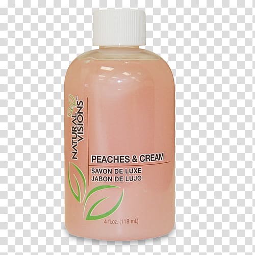 Lotion Soap Shower gel Liquid, Peach cream transparent background PNG clipart