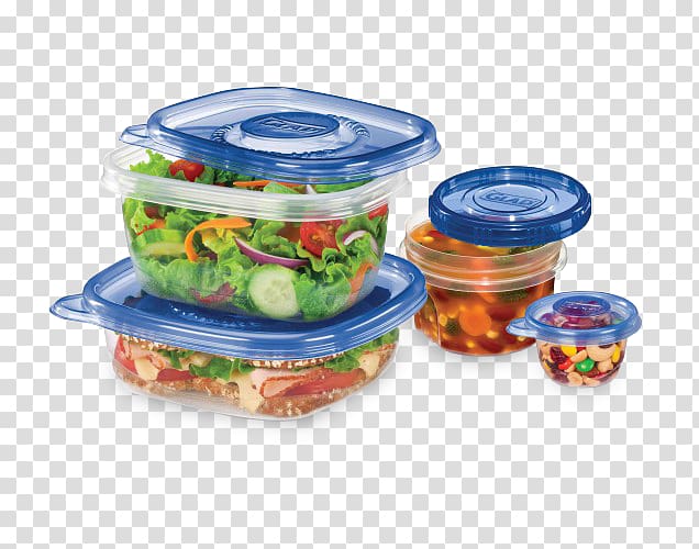 Food storage containers The Glad Products Company Lid Plastic container, container transparent background PNG clipart