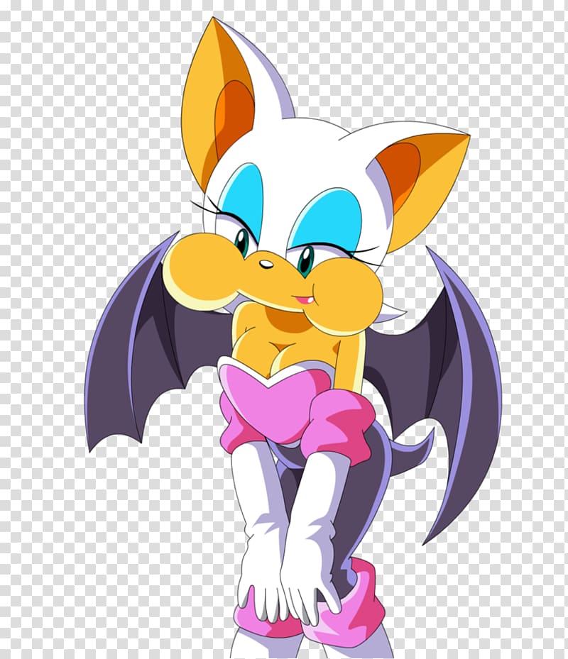 Rouge the Bat Sonic Heroes Shadow the Hedgehog Sonic the Hedgehog Sega, cheeky transparent background PNG clipart