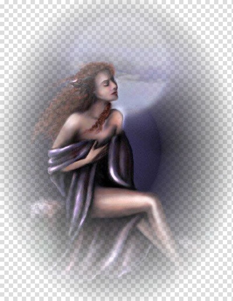 Desktop Long hair Fantasy Angel , festa della donna transparent background PNG clipart