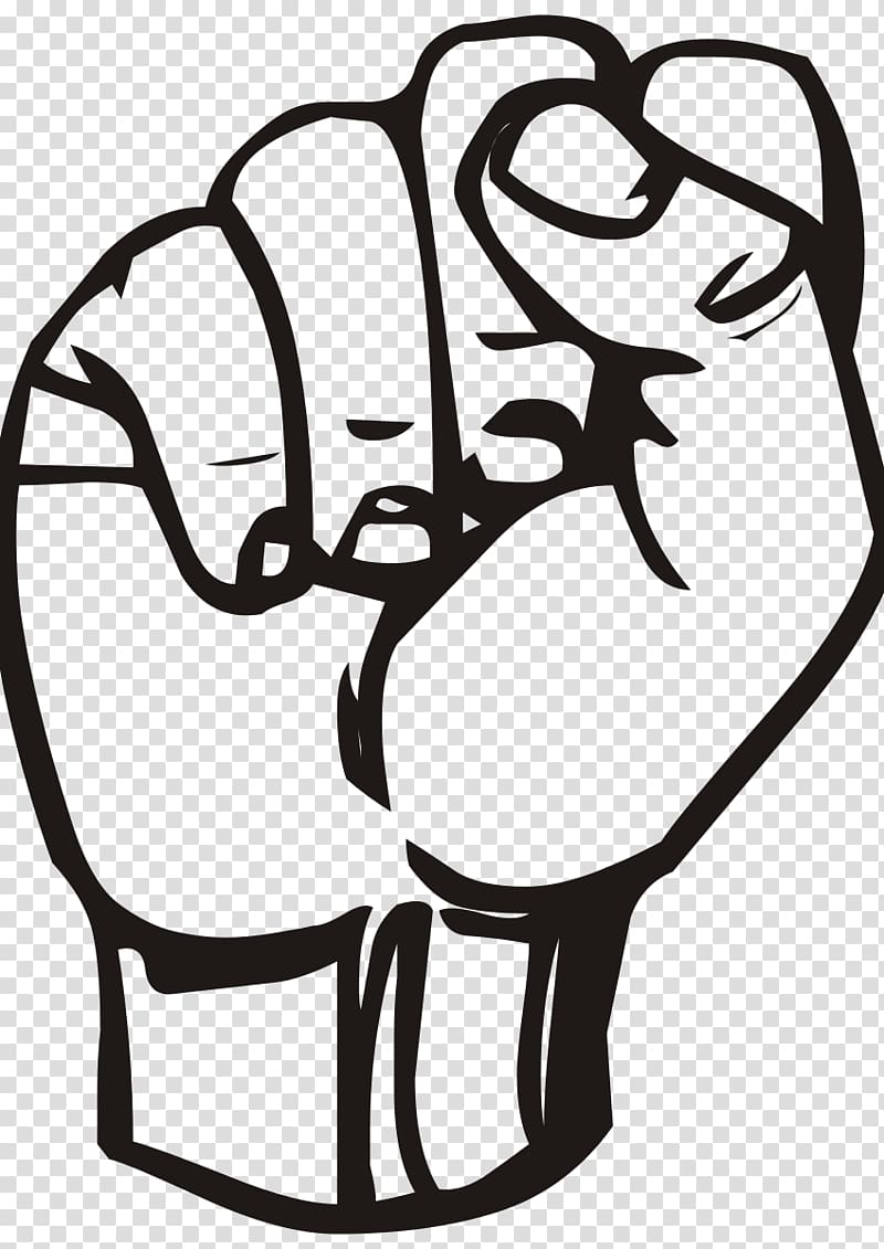 American Sign Language Fist , Fist transparent background PNG clipart