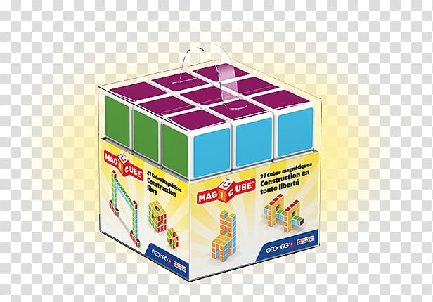 GEOMAGWORLD USA INC Magicube Multicolored Free Building Set GMW Geomag Magicube Magnetic Set Construction set, building materials product transparent background PNG clipart