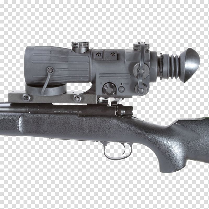 Telescopic sight Night vision device Hunting Optics, scopes transparent background PNG clipart